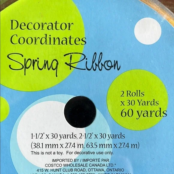 Yellow Floral Ribbon Set - Picture 3 of 3